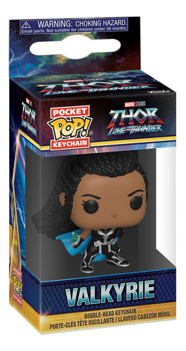 Valkiria Llavero Thor Love And Thunder Funko Pop! Keychain