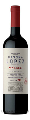 Vino Casona López Malbec X3 Un. De López