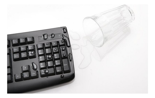 Combo De Teclado Y Mouse Pro Fit Wireless Antiderrame Inalám