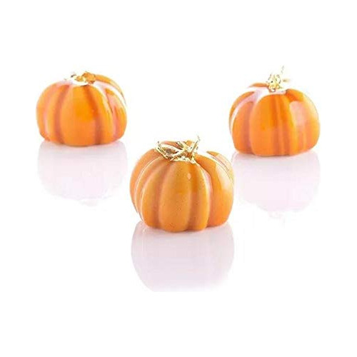 Molde De Silicona Echodone Con Forma De Calabaza, 6 Cavidade