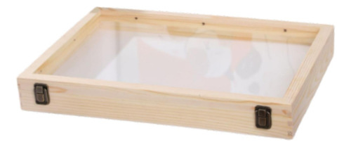 Caja De Sombra Marco De Fotos Caja De Almacenamiento Madera