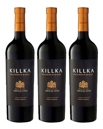 Vino Killka Red Blend 750 Ml Salentein Tinto X3 Fullescabio