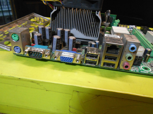 Motherboard Biostar Mcp6p M2 S Am2 + Micro + Cooler + Memo Verde (Usado)