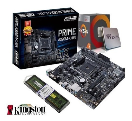 Pc Gamer Ryzen 3 2200g Ssd 240, 8gb Ram Gpu Radeon Vega 8