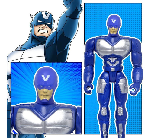 Imagem 3 de 5 de Boneco Articulado Pequeno Capitão Universal Menino