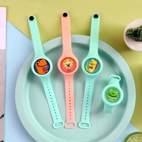 6pcs Niños Bebé Pulsera Repelente No Tóxicas Exteriores