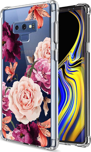 Funda Para Galaxy Note 9 (floreado/marca Kiomy)