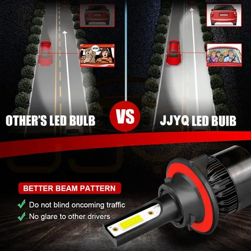 For Kit De Focos Led 9008 5202 H16 De Luz Alta/baja For