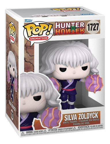 Figura 1727 Hunterxhunter Silva Zoldyck Funko Pop Animation