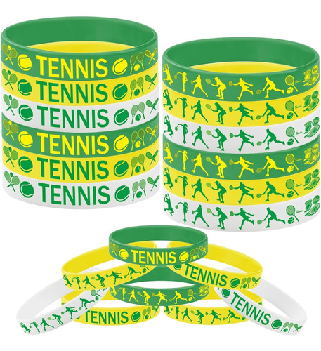 Pulseras De Silicona Tenis Paq X 3 Pzas