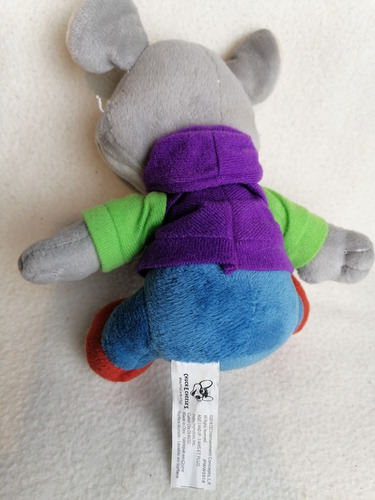 Peluche Original Chuck E Cheeses 2018... 20cm. (Usado)