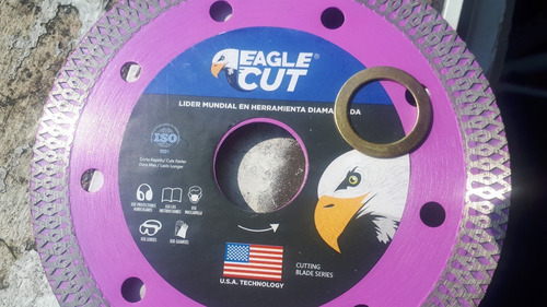 Imagen 4 de 7 de Disco Corte Super Delgado 4-1/2 X 7/8 Eagle Cut Lapidary
