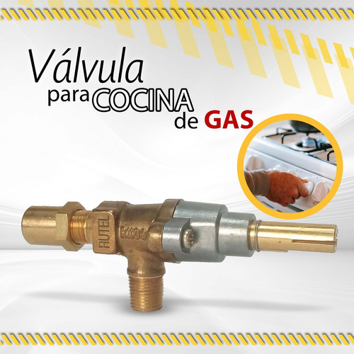 Valvula De Cocina Para Gas (proc010) / 10324