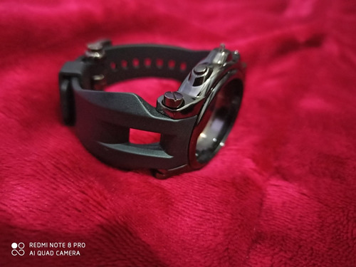 Pulseira Relógio Oakley Borracha Anti-furto