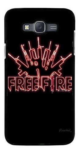 Funda Protector Rudo Para Samsung Galaxy Free Fire Game 