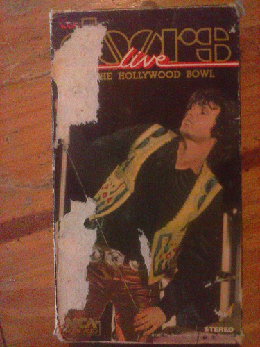 The Doors  Live At Hollywood..video Vhs Original
