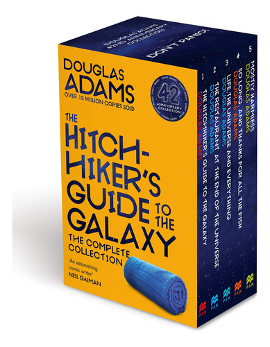 Book : The Complete Hitchhikers Guide To The Galaxy Boxset.