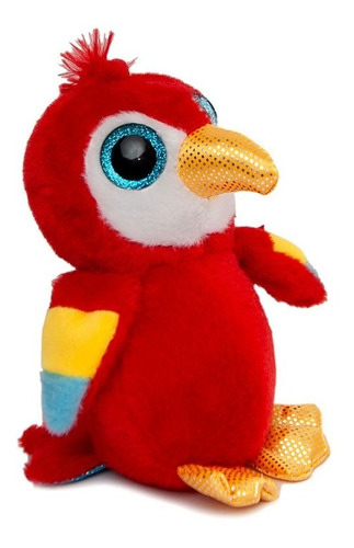 Peluche Orbys Ojos Grandes Loro 15cms