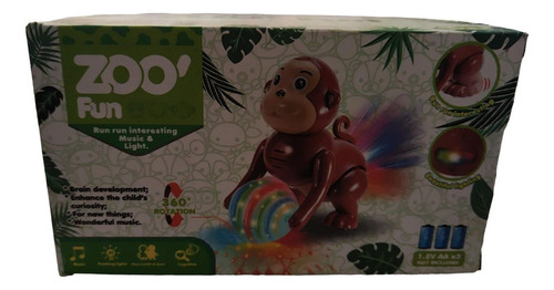 Brinquedo Macaco Luminoso Zoo Fun
