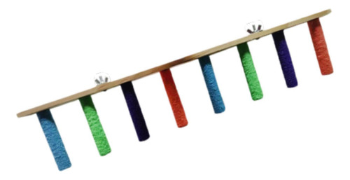 Parrot Perch Stand Bird Window/bath/car/viaje Perca 8 Nivel