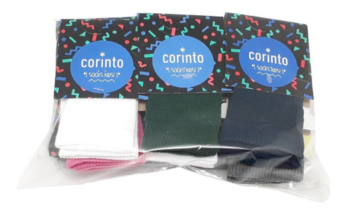 Medias Niño Surtidas Pack X6 311 T0 + Cuotas Corinto