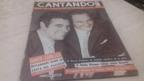 Revista Cantando - San Lorenzo - Año 1959