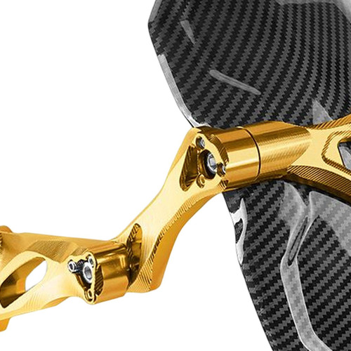 Guardabarros Trasero Portátil Para Motocicleta, Dorado
