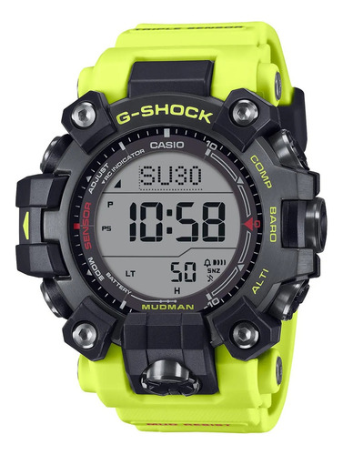 Reloj Casio G-shock Para Hombre Gw 9500mry 1a9cr verde lima