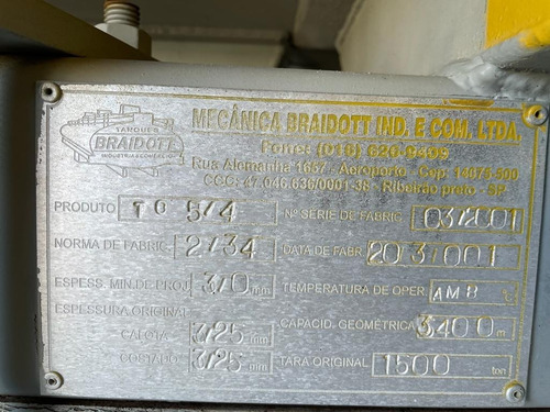 Imagem 5 de 8 de Caminhão Tanque - Mb 708e