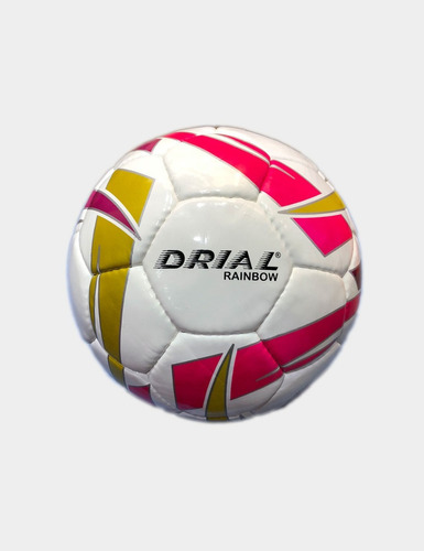 Pelota De Futbol N°5,marca Drial, Cosida A Mano,rainbow!!