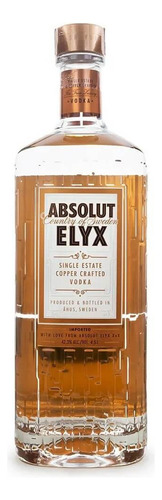 Vodka Destilada Elyx Absolut Country of Suveden Garrafa 4,5l