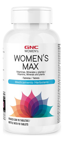 Gnc Women's Max, 90 Tabletas
