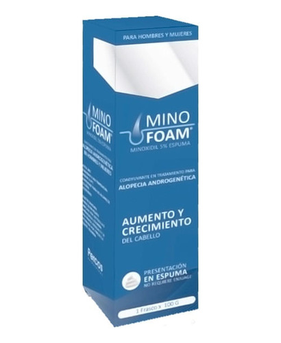 Espuma Mino Foam Alopecia Androgenetica X 100g