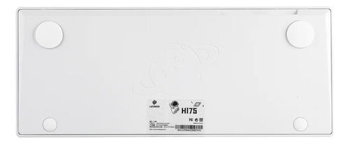 Teclado Mecanico Gamer Leobog Hi75 Wired Aluminio Blanco Blanco/púrpura Inglés Internacional