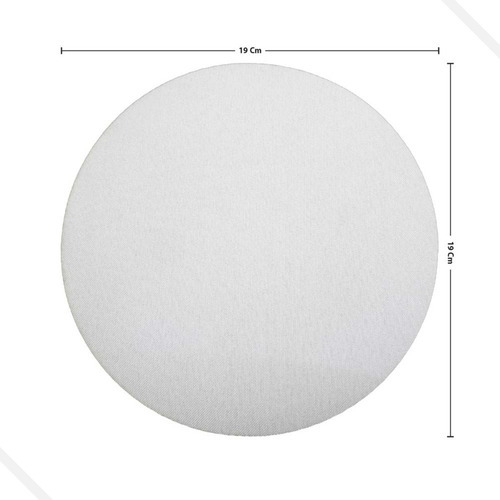 Mouse Pad Em Branco Para Sublimação - Redondo - 200 Unidades