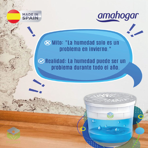 Absorbedor Humedad Recambio Universal 240g Floral