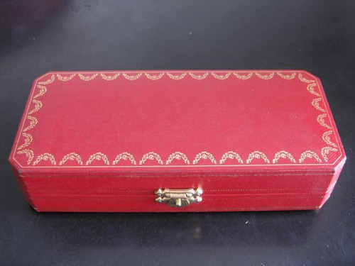 Cenbox: Viejo Estuche Lapicero Cartier Rojo Lxb