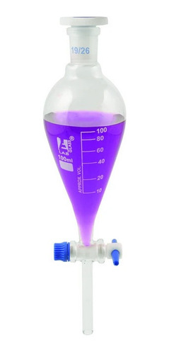 Embudo Separacion 250 Ml T/plastico Graduado