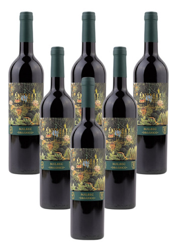 Vino Animal Malbec Orgánico Ernesto Catena 750 Ml Caja