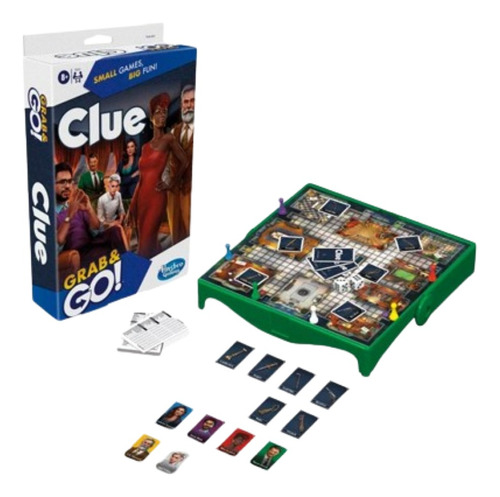 Clue Grab & Go Juegos De Viaje