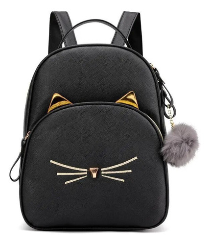 Nombre: Mochila Casual Con Forma De Gato Con Dibujos Animado