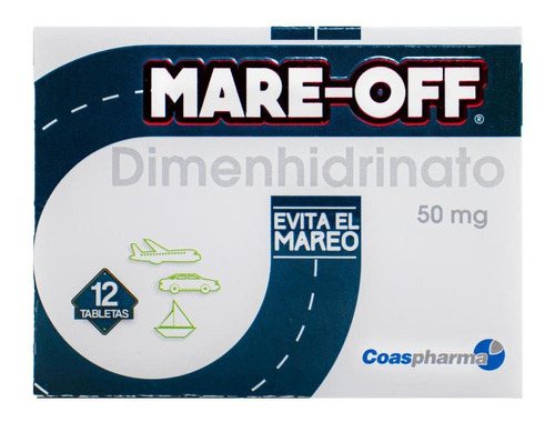 Mare-off (dimenhidrinato 50 Mg) - Tab a $758