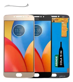 Tela Touch Display Motorola Moto E4 Plus Xt1773 + Cola