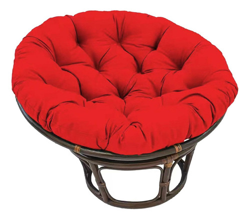 Mz Silla De Huevo Lavable Cojines De Silla De Columpio Rojo