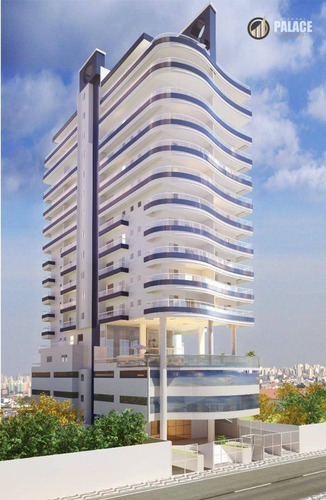 Apartamento Com 2 Dormitórios À Venda, 90 M² Por R$ 554.100,00 - Vila Guilhermina - Praia Grande/sp - Ap2709