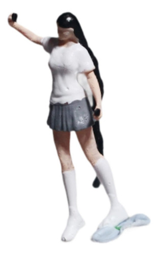 1/64 Figuras Modelo De Figura Pintada A Top White Femenina