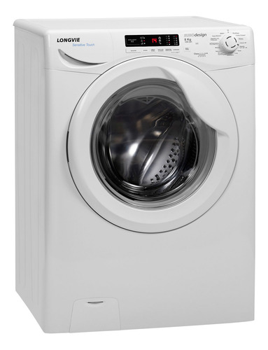 Lavarropas Automático Longvie Eurodesign L18012 Blanco 8kg