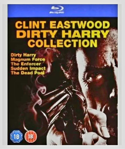 Blu Ray Dirty Harry Collection - Coleção 5 Filmes Dublado