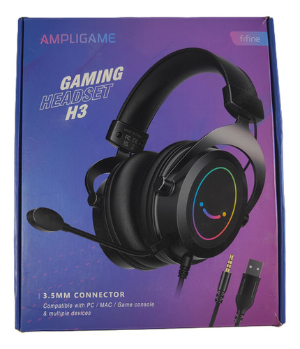  Audifonos Gamer Con Micrófono H3 Fifine