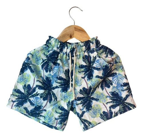 Short Niño Con Elástico 100% Algodón Alfonsino